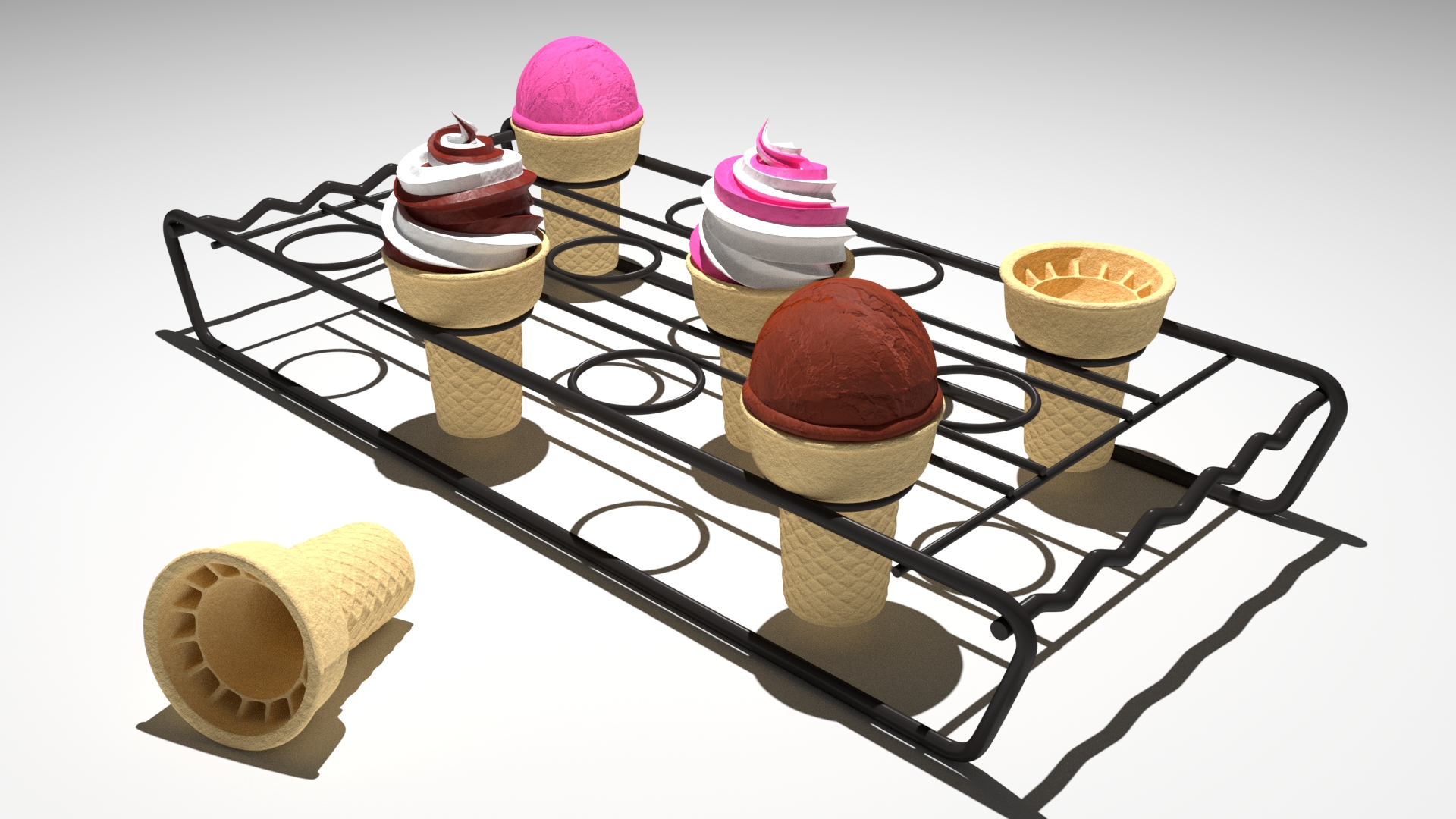 Free 3D Ice Cream