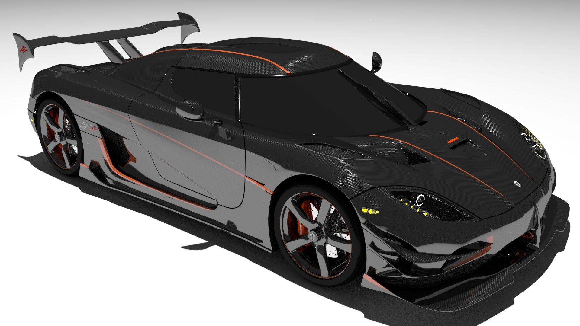 Free 3D Koenigsegg Agera RS 2015