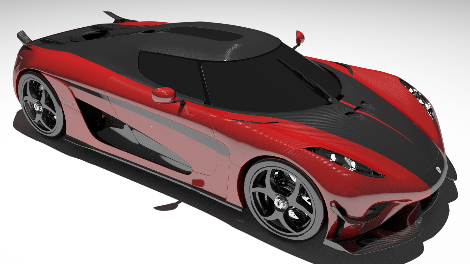 Free 3D Koenigsegg Regera 2015